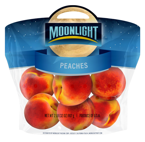 Moonlight Peaches pouch