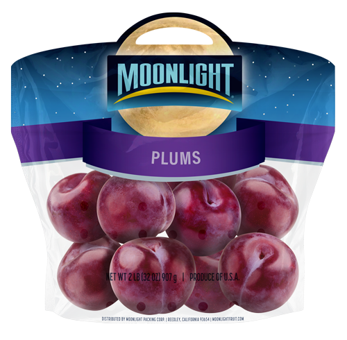 Moonlight Plums pouch